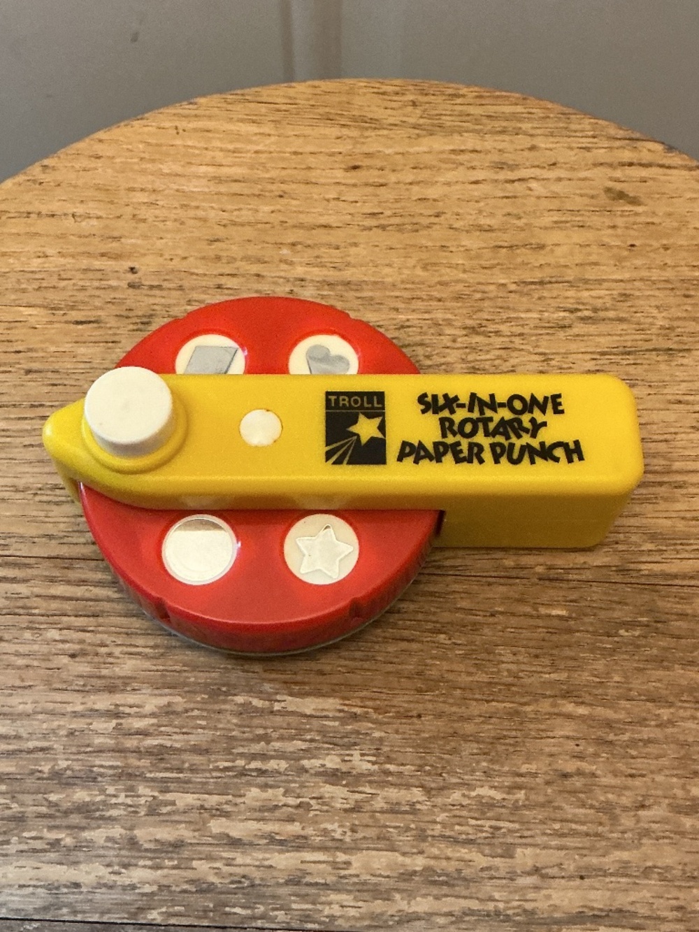 Troll SHAPES Rotary paper punch 6 in 1 Six-in-One